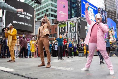 Derrick Baskin, Charl Brown, Kelvin Moon Loh Photo