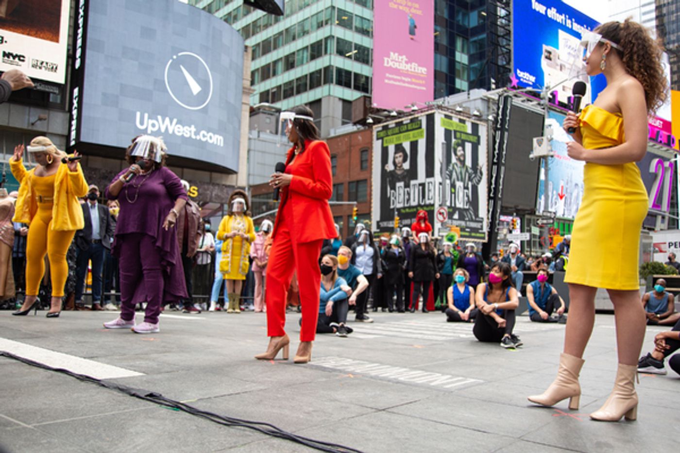 Photo Coverage: Go Inside 'We Will Be Back'- A Broadway Celebration in Times Square!  Image