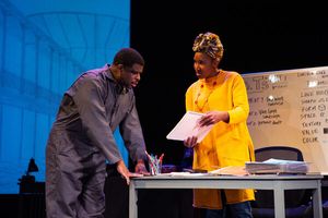 Khary L. Moye, Safiya Fredericks @ BroadwayWorld Khary L. Moye, Safiya Fredericks Photo