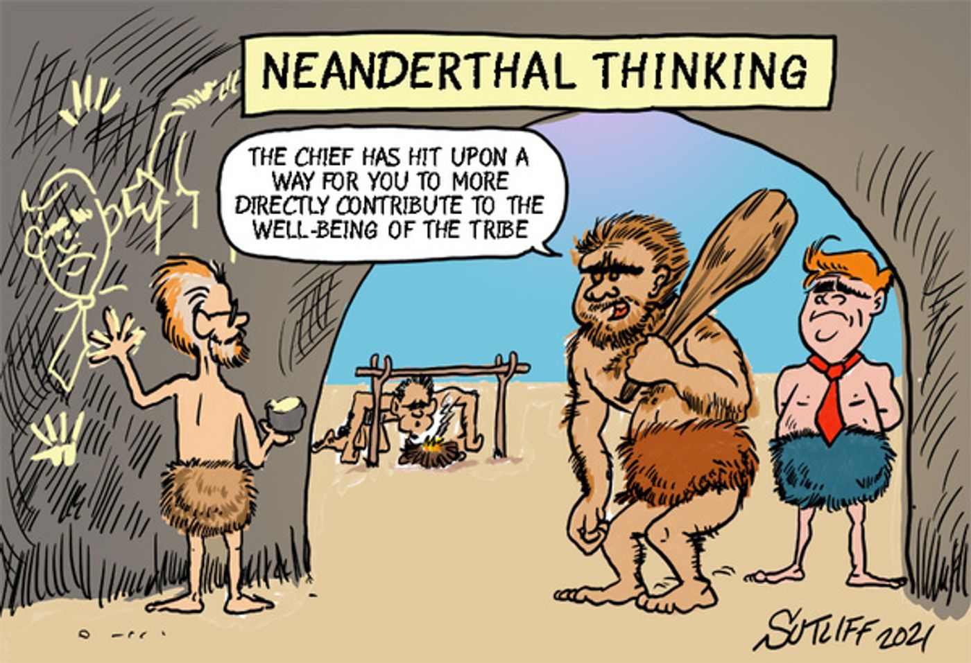 Check Out Political Cartoons From Be An #ArtsHero & Counterpoint's '100 Days of Art & Activism' Partnership  Image