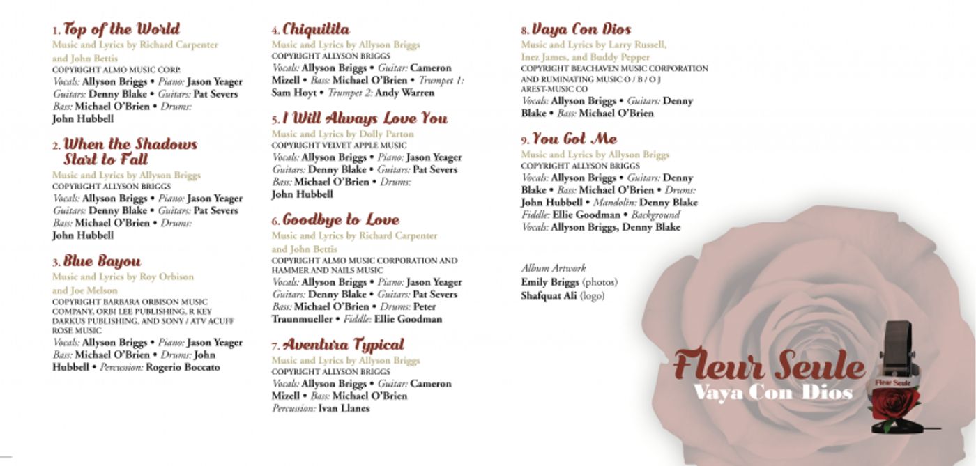 BWW CD Review: Fleur Seule VIA CON DIOS Relaxes, Refreshes and Rejuvenates. BWW CD Review: Fleur Seule VIA CON DIOS Relaxes, Refreshes and Rejuvenates. Image