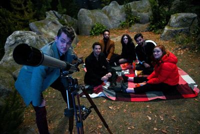 Michael Thomas Grant, Skylar Astin, John Clarence Stewart, Morgan Taylor Campbell, Ka Photo