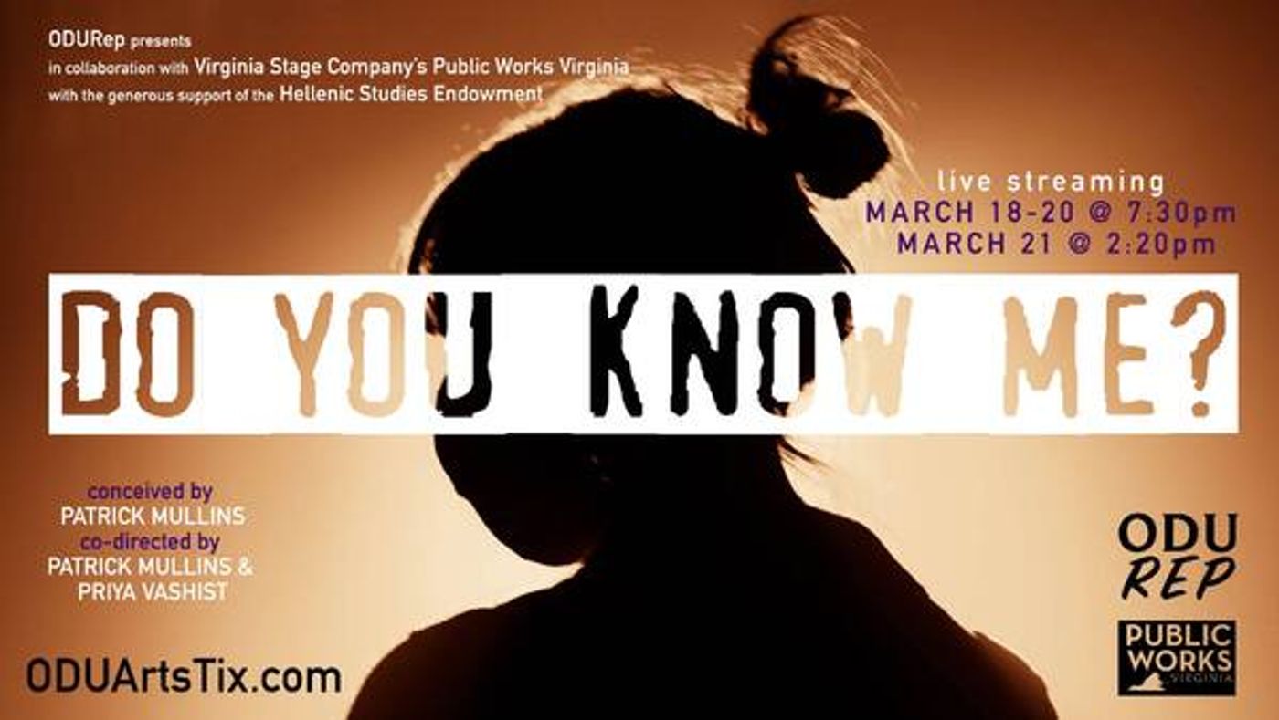 Photo Flash: Virginia Stage Co. Public Works VA and ODU Rep Theatre present Do You Know Me?  Image
