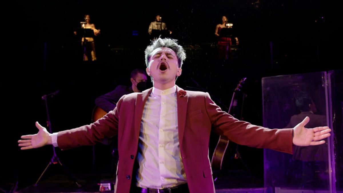 Nik Kmieck at Porchlight Music Theatre Presents CHICAGO SINGS ROCK AND ROLL BROADWAY