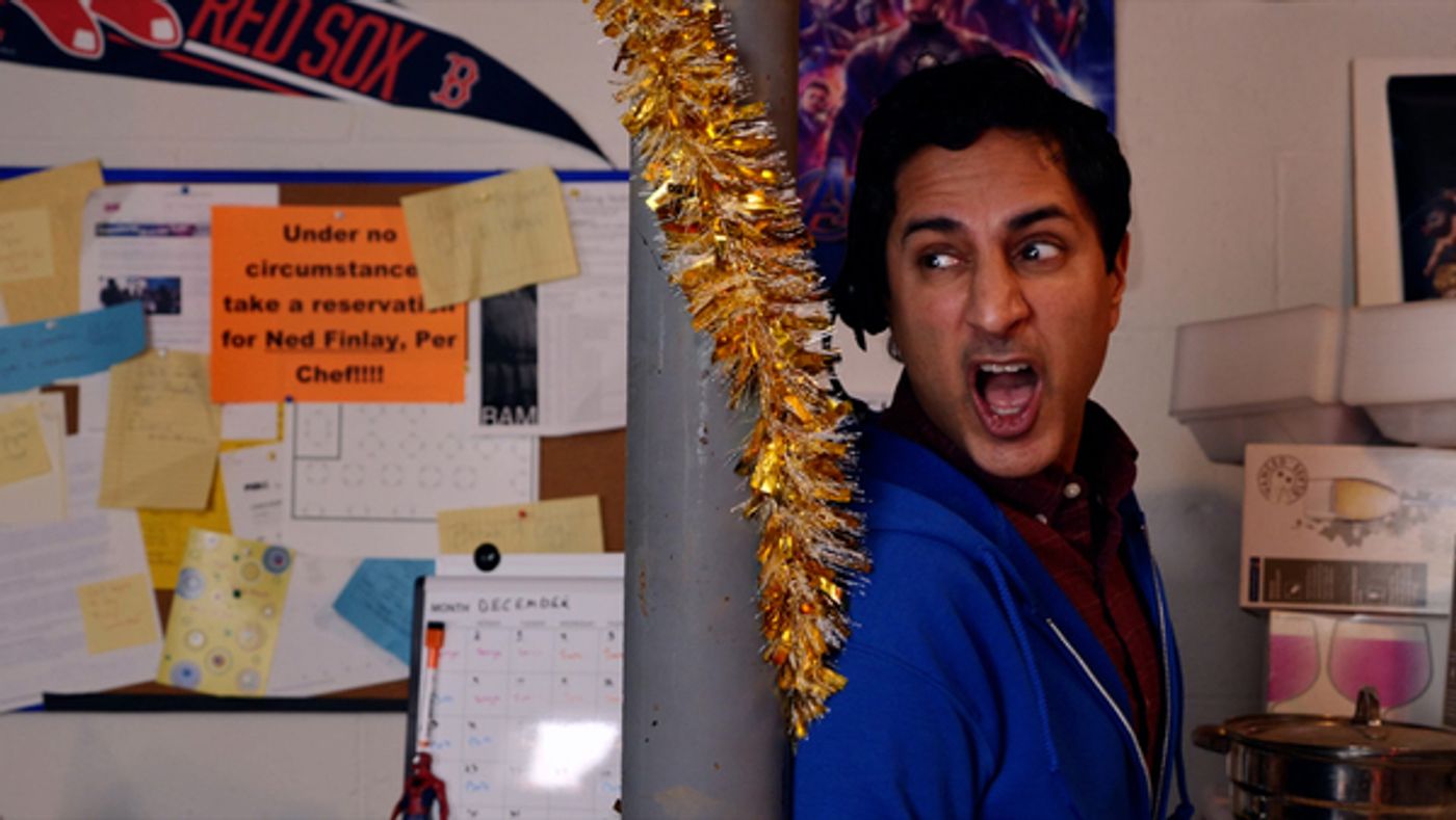 Photos & Video: First Look at  Maulik Pancholy in FULLY COMMITTED  Image
