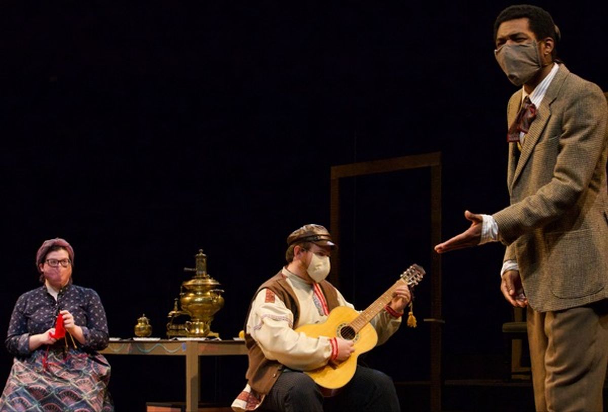 Gianina Lambert, Richard Givans, Kris Thomas at 