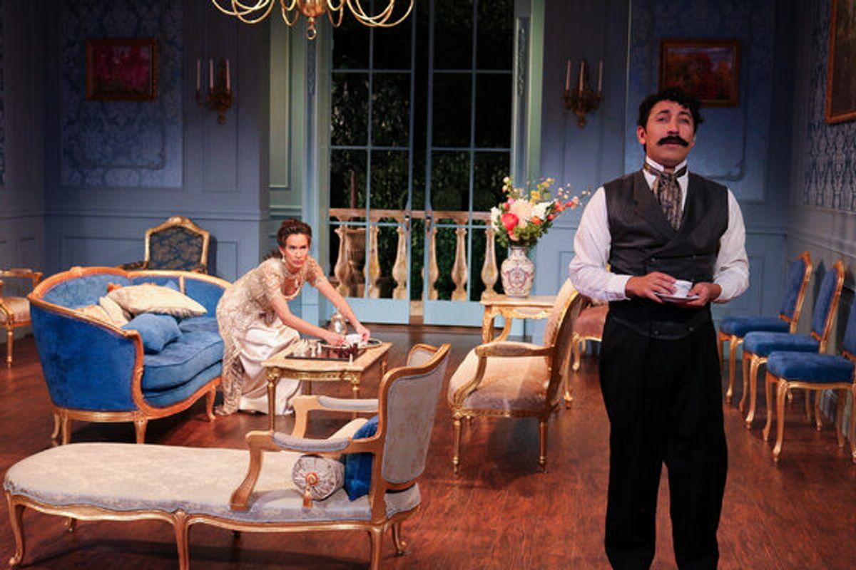 Vanessa Becerra and Efraín Solís at 