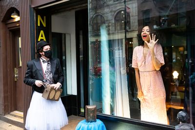 Adam Lawrence and Natasha Frater Photo