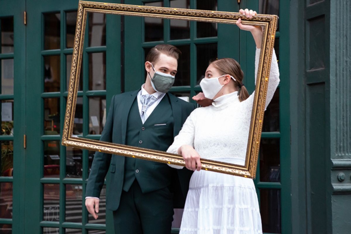 Josh McWhortor and Annika Rudolph at Check Out New Production Shots of VOYEUR: THE WINDOWS OF TOULOUSE-LAUTREC