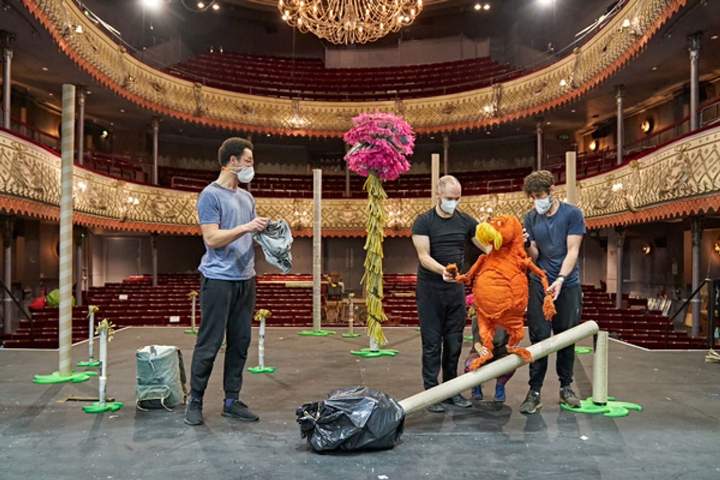 Photo Flash: Go Inside Rehearsals for The Old Vic: In Camera's THE LORAX  Image