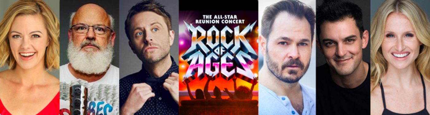 Kate Rockwell, Mitchell Jarvis, Wesley Taylor & More Join ROCK OF AGES: All-Star Reunion Concert  Image