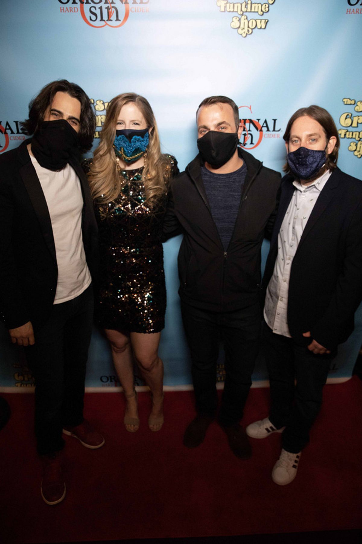 The executive producers of The Super Crazy Funtime Show and Chris Sciacco. at 