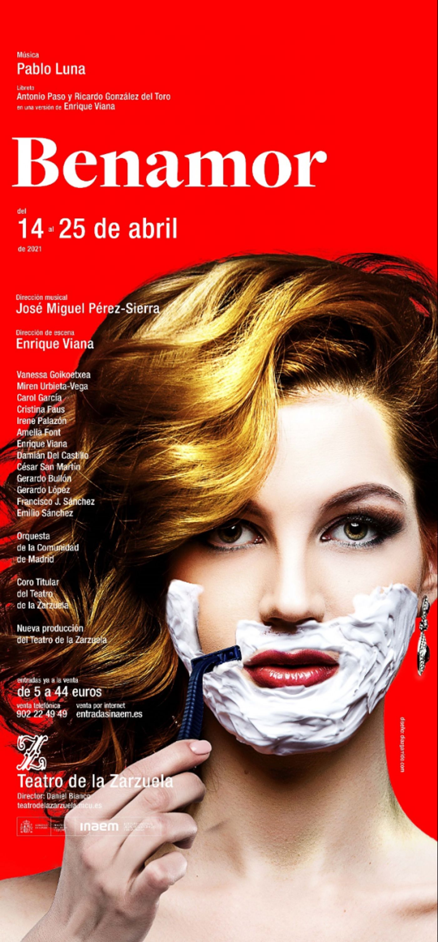 El Teatro de la Zarzuela presenta BENAMOR  Image