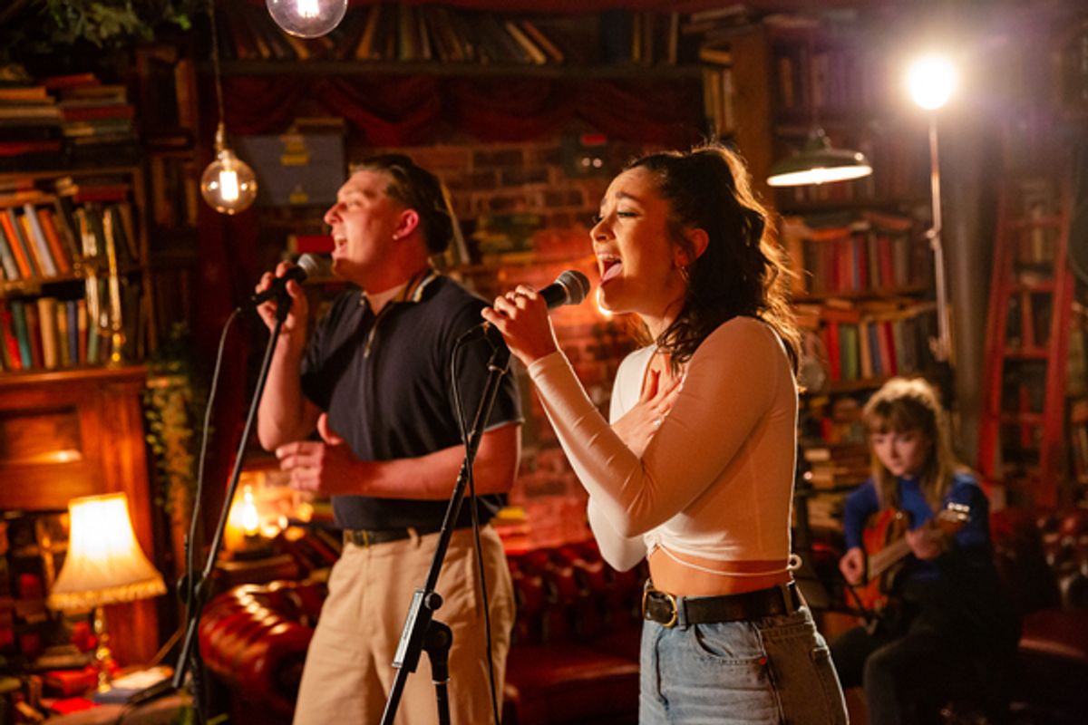 Tom Francis, Olivia Lallo at 