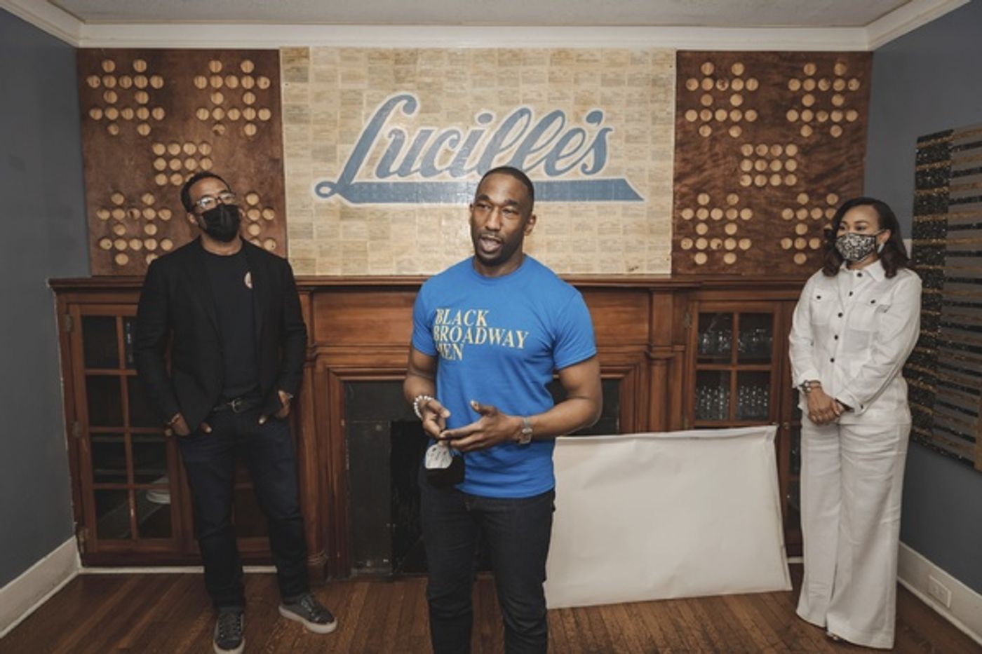 Photo Flash: BLACK BROADWAY MEN Provide Disaster Relief Funds to Those Affected by Texas Snowstorm  Image