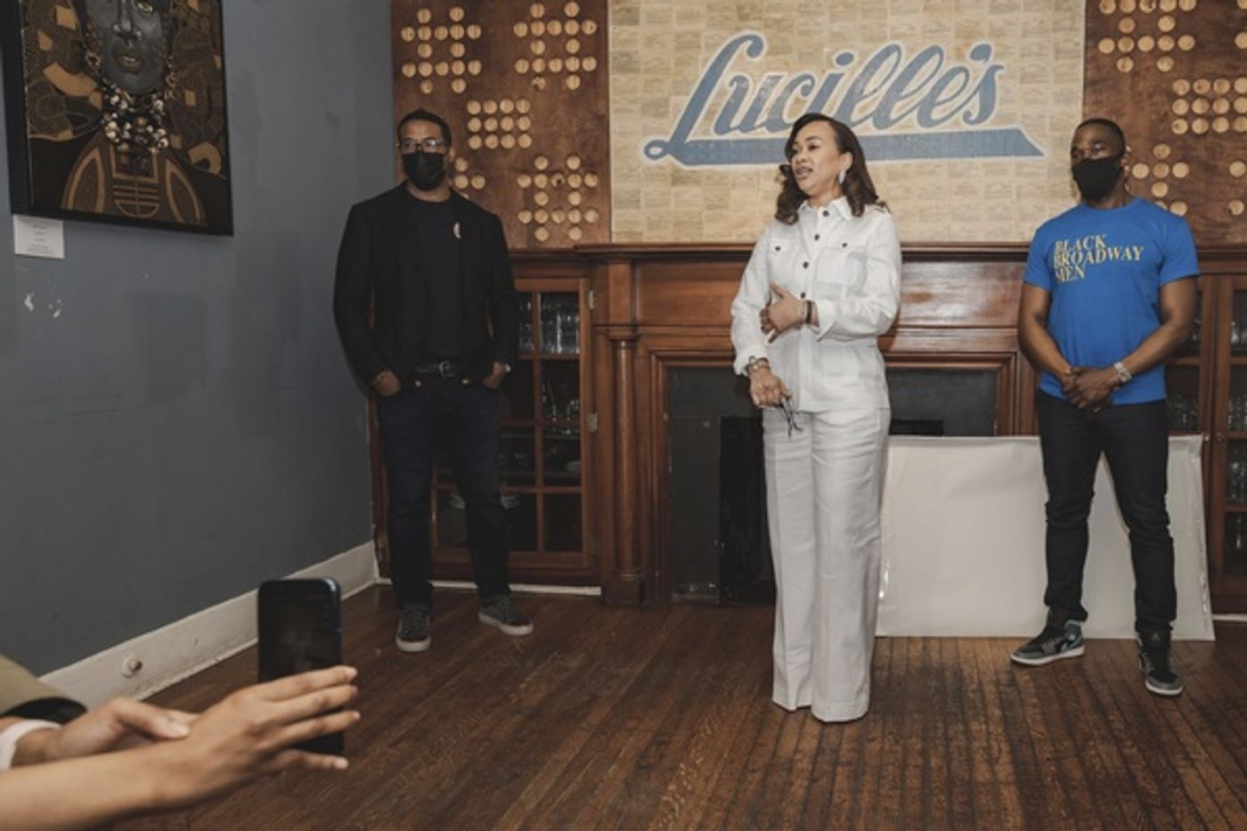 Photo Flash: BLACK BROADWAY MEN Provide Disaster Relief Funds to Those Affected by Texas Snowstorm  Image