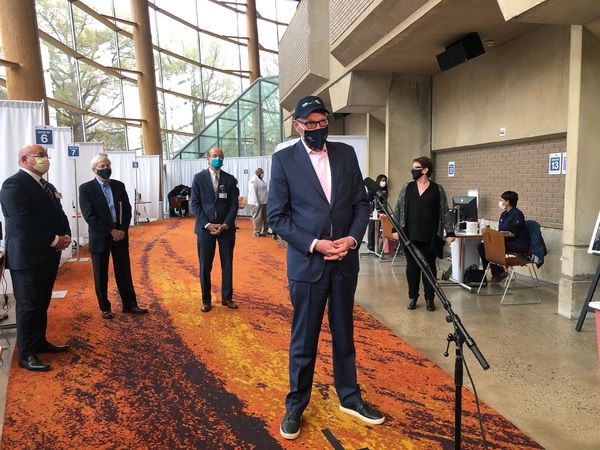 Photo Flash: First Look at Arena Stage High-Capacity Vaccination Site  Image