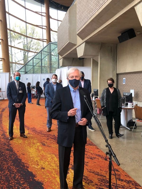 Photo Flash: First Look at Arena Stage High-Capacity Vaccination Site  Image