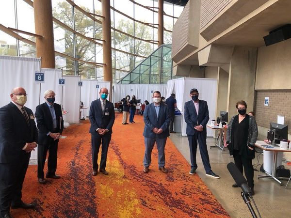 Photo Flash: First Look at Arena Stage High-Capacity Vaccination Site  Image