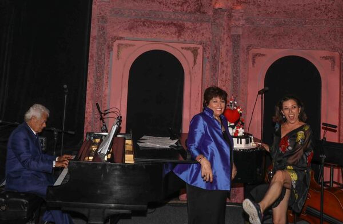 Marilynn Wick & Kimberly Wick at CBS SUNDAY MORNING and Mo Rocca Attend Marilyn Maye Birthday Performance at Wick Cabaret