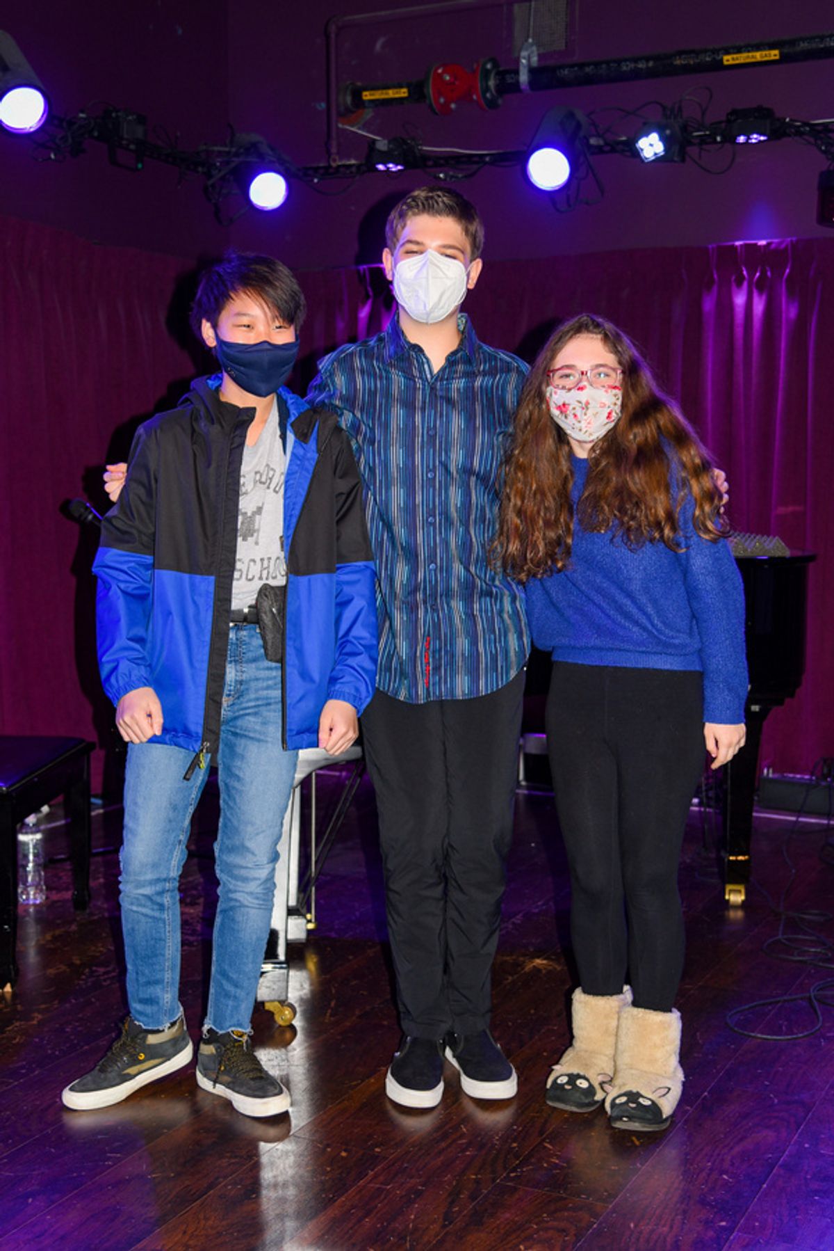 Joshua Turchin, Luke Naphat, and Alyssa Marvin at 