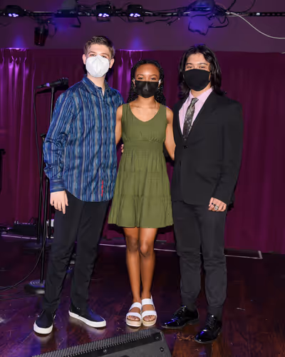 Joshua Turchin, Tyrah Skye Odomos, and Bonale Fambrini Photo