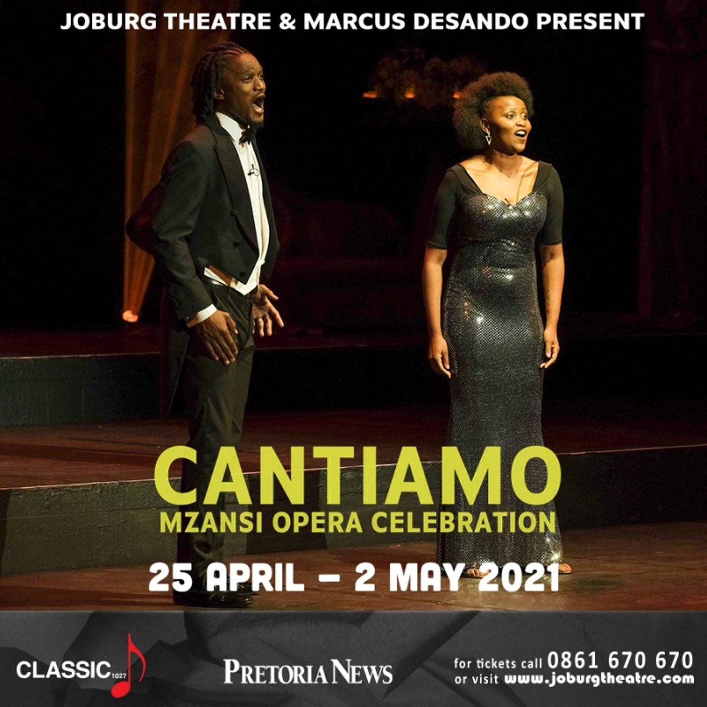 Interview: Artistic Director Marcus Desando on Presenting Second Edition of CANTIAMO - MZANSI OPERA CELEBRATION  Image