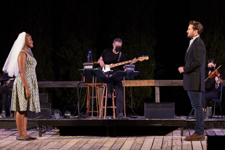 Photo Flash: First Look at RLT's THE LAST FIVE YEARS Concert Image
