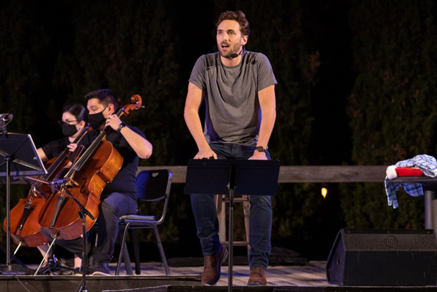 Photo Flash: First Look at RLT's THE LAST FIVE YEARS Concert Image