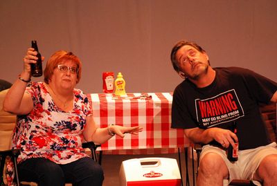 Gloria Bray (Jane) and Matt Spurlock (Dick)  Photo