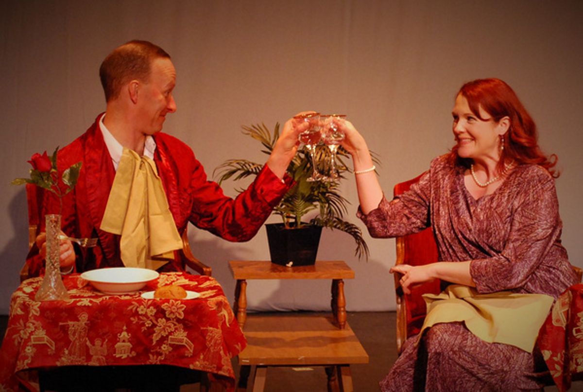 Robert Webster Jr. (Sid Dumpling) and Tiffany D. Wilson (Sylvia Dumpling) at 