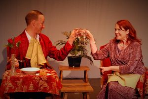 Robert Webster Jr. (Sid Dumpling) and Tiffany D. Wilson (Sylvia Dumpling) Photo