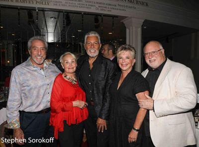Kenneth Greenblatt, Sandy Greenblatt, Clint Holmes, Susan Weiss, Jamie Weiss Photo