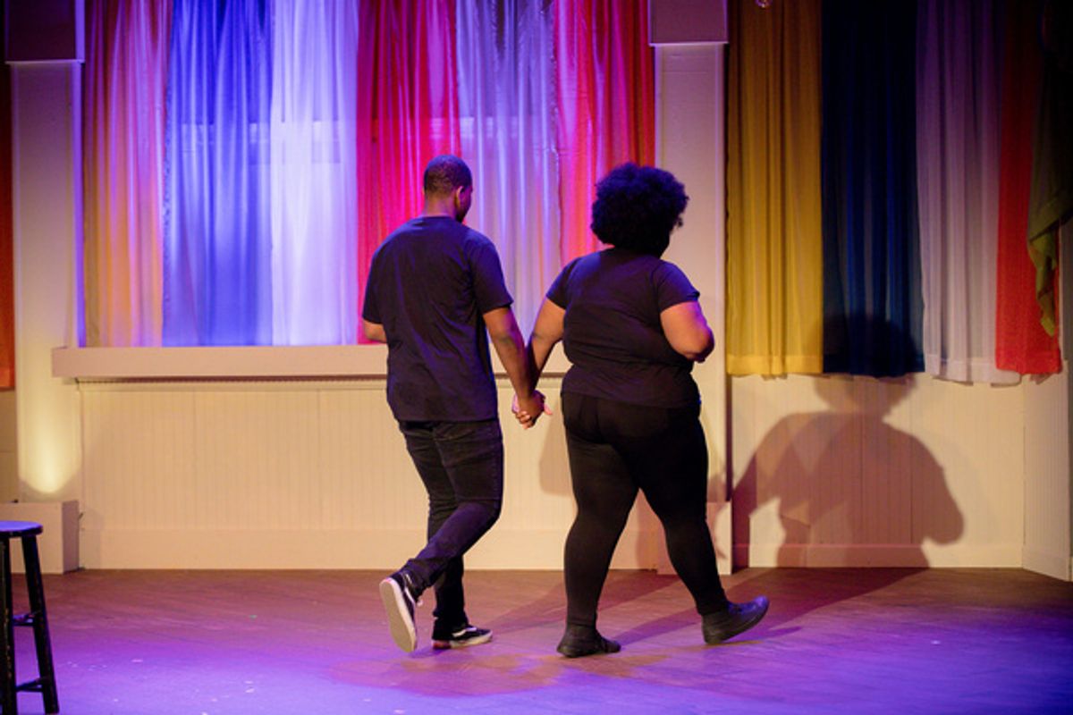 Avir Johnson and Ariel Bracey in SONGS FOR A NEW DAY at Little Theatre of Virginia Beach. Showing in-person following COVID-19 safety measures, now through May 2. Get tickets at ltvb.com.    Photo cre at First Look at SONGS FOR A NEW DAY, A Musical Cabaret At Little Theatre Of Virginia Beach