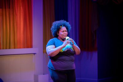 Ariel Bracey sings If You Believe in SONGS FOR A NEW DAY at Little Theatre of Virgini Photo