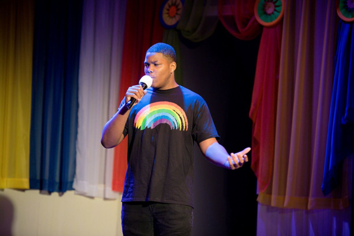 Avir Johnson sings Why Am I Me? in SONGS FOR A NEW DAY at Little Theatre of Virginia Beach. Showing in-person following COVID-19 safety measures, now through May 2. Get tickets at ltvb.com.    Photo c at First Look at SONGS FOR A NEW DAY, A Musical Cabaret At Little Theatre Of Virginia Beach