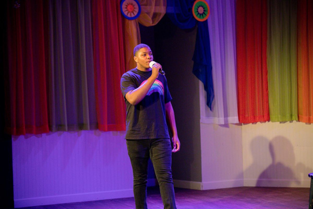 Avir Johnson sings My Shot in SONGS FOR A NEW DAY at Little Theatre of Virginia Beach. Showing in-person following COVID-19 safety measures, now through May 2. Get tickets at ltvb.com.    Photo credit at First Look at SONGS FOR A NEW DAY, A Musical Cabaret At Little Theatre Of Virginia Beach