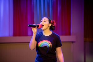 Jessica Martinez sings Home in SONGS FOR A NEW DAY at Little Theatre of Virginia Beach. Showing in-person following COVID-19 safety measures, now through May 2. Get tickets at ltvb.com. Photo credi @ BroadwayWorld Jessica Martinez sings Home in SONGS FOR A NEW DAY at Little Theatre of Virginia Beac Photo