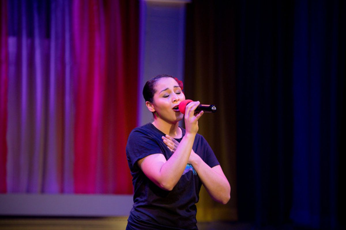 Jessica Martinez sing Where You Are in SONGS FOR A NEW DAY at Little Theatre of Virginia Beach. Showing in-person following COVID-19 safety measures, now through May 2. Get tickets at ltvb.com.    Pho at 