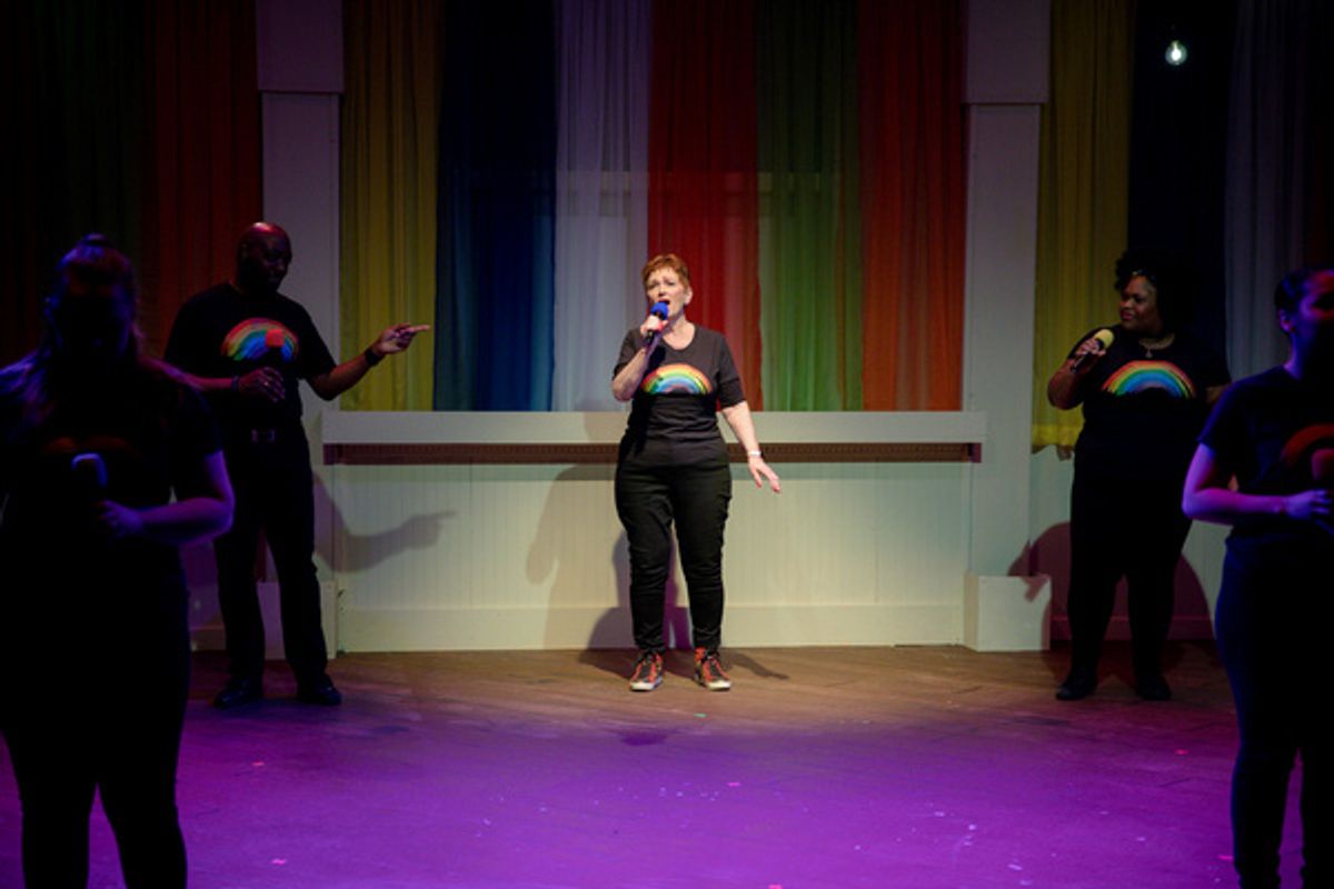 Karen Buchheim in SONGS FOR A NEW DAY at Little Theatre of Virginia Beach. Showing in-person following COVID-19 safety measures, now through May 2. Get tickets at ltvb.com.    Photo credit: Cute E''s P at First Look at SONGS FOR A NEW DAY, A Musical Cabaret At Little Theatre Of Virginia Beach