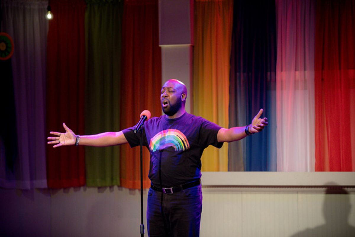 A. Michael Singleton sings The Impossible Dream in SONGS FOR A NEW DAY at Little Theatre of Virginia Beach. Showing in-person following COVID-19 safety measures, now through May 2. Get tickets at ltvb at First Look at SONGS FOR A NEW DAY, A Musical Cabaret At Little Theatre Of Virginia Beach