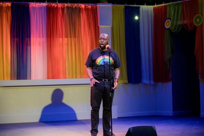 A. Michael Singleton sings You''ll Never Walk Alone in SONGS FOR A NEW DAY at Little  Photo
