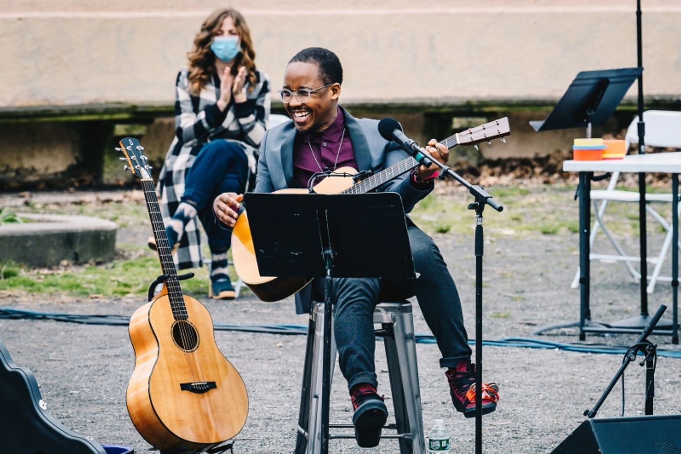 Photo Flash: Davóne Tines, Chris Thile, Carl Hancock Rux, The Lazours and More Perform for NY PopsUp Photo Flash: Davóne Tines, Chris Thile, Carl Hancock Rux, The Lazours and More Perform for NY PopsUp Image