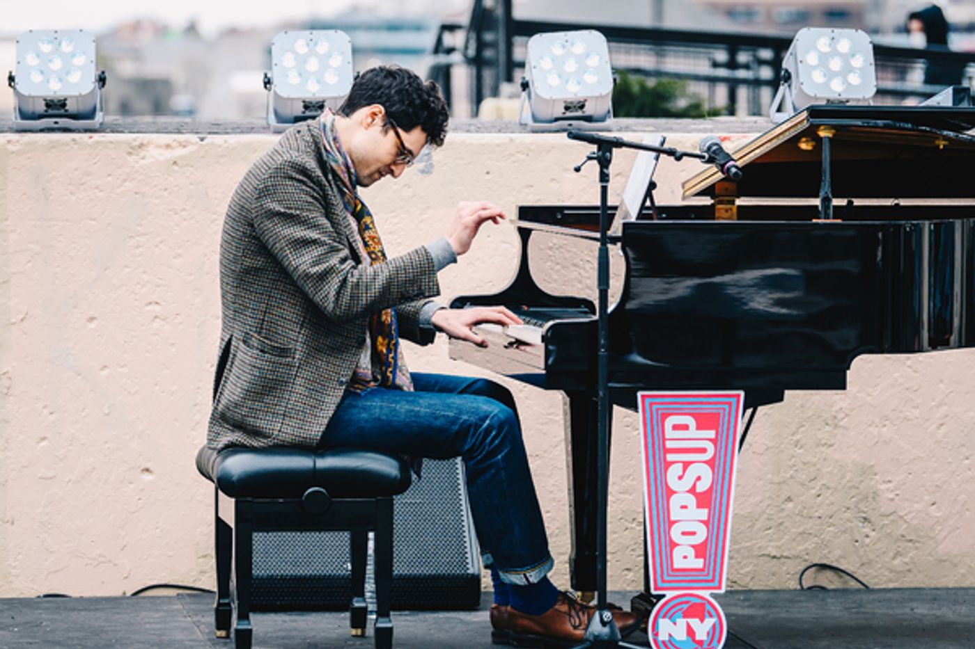 Photo Flash: Davóne Tines, Chris Thile, Carl Hancock Rux, The Lazours and More Perform for NY PopsUp Photo Flash: Davóne Tines, Chris Thile, Carl Hancock Rux, The Lazours and More Perform for NY PopsUp Image