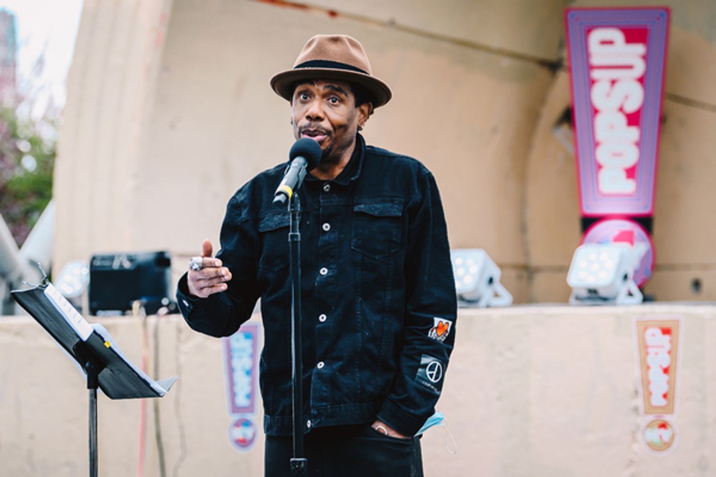 Photo Flash: Davóne Tines, Chris Thile, Carl Hancock Rux, The Lazours and More Perform for NY PopsUp Photo Flash: Davóne Tines, Chris Thile, Carl Hancock Rux, The Lazours and More Perform for NY PopsUp Image
