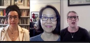 Deborah Paredez, Donna Weng Friedman and  Liz Eberlain Photo