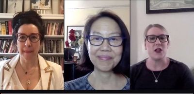 Deborah Paredez, Donna Weng Friedman and  Liz Eberlain Photo