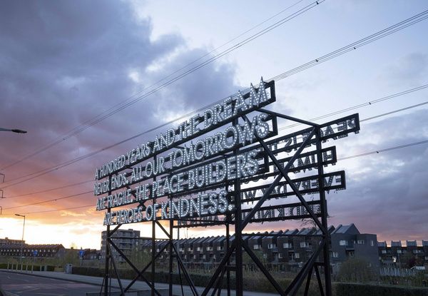 Peace Poem by Robert Montgomery Photo