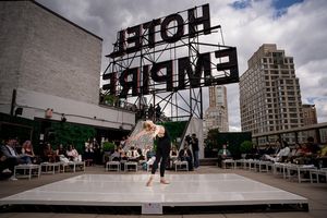 New York City Ballet Principal Sara Mearns dances a world premiere by Guillaume C t , SM Photo by Jonathan Breton @ BroadwayWorld New York City Ballet Principal Sara Mearns dances a world premiere by Guillaume C t , Photo