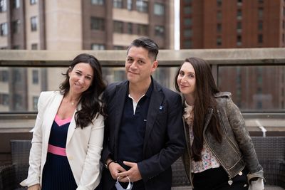 Producers and founders of iHeartDance NYC Melissa Gerstein (left) and Kimberly Gianne Photo
